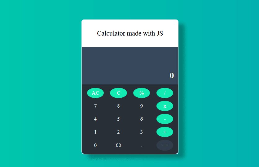 Calculator project